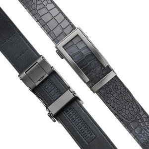 เข็มขัดหนังแท้คุณภาพดี ดีไซน์ทันสมัย สั่งทำได้ ขายดีอันดับต้นๆ ราคาส่ง หนังวัวแท้ 100% สำหรับผู้ชาย สไตล์ลำลอง - Product Image 5