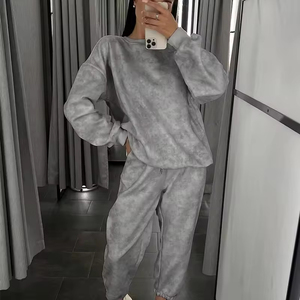 Vêtements de sport surdimensionnés de haute qualité, lavés à l'acide, vintage, avec logo personnalisé, vente en gros OEM ODM - Product Image 2