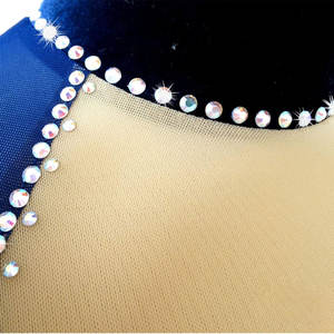 Uniformes de Animadoras Personalizables de Spandex para Mujer, con Pedrería y Técnicas de Cuentas, Disfraces de Animadoras para Niñas, Logotipo Personalizado - Product Image 3