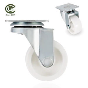 Rueda Giratoria de 40 mm con Placa Giratoria, Rueda de Repuesto para Muebles Pequeños de PP con Rodamientos de Bolas Dobles - Product Image 1