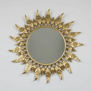 Leave <b>Design</b> Wall <b>Mirror</b> Home Decor <b>Design</b> Indoor Classic And Modern Decor <b>Mirror</b> Multiple Finishing <b>Designs</b> - Product Image 1