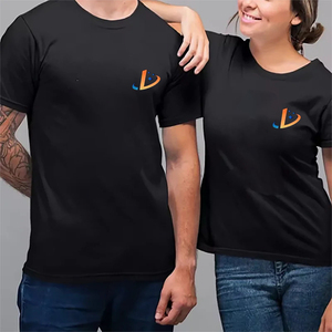 Personalized Event Cotton T-Shirt Custom Logo Printed Short Sleeve Crew Neck Eco-Friendly Promotional Clothing