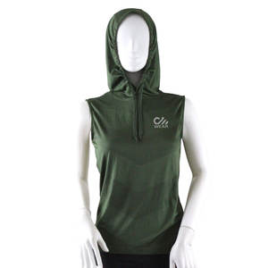 Wholesale Light Weight <b>Sleeveless</b> Crop <b>Hoodie</b> Ladies Windproof High Quality Casual Wear Breathable <b>sleeveless</b> <b>hoodie</b> - Product Image 1