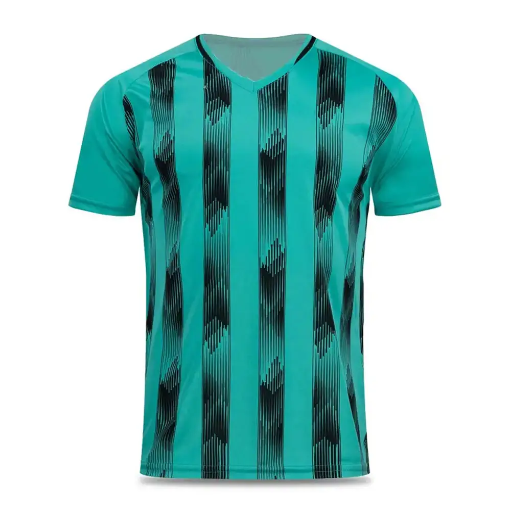 Groothandel Oem Custom Jeugd Voetbal Jersey Hoge Kwaliteit Sublimatie Custom Design & Naam En Nummer Print Voetbal Jersey