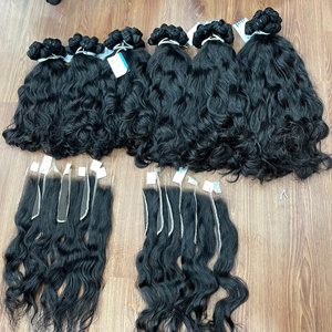 Extensiones de cabello natural ondulado vietnamita, venta al por mayor, extensiones de cabello humano disponibles, entrega rápida - Product Image 4