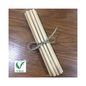 Pajitas de bambú biodegradables ecológicas a precio de fábrica de Vietnam - Product Image 1