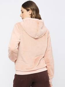 Más exigentes Venta caliente Descuento superior Ropa de mujer Sudaderas con capucha cortas de dos piezas Conjunto de chándales Sudaderas con capucha recortadas para mujer - Product Image 4