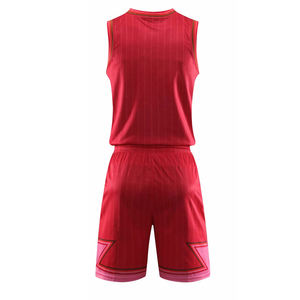 ชุดบาสเก็ตบอลสำหรับผู้ชายชุดบาสเก็ตบอลแห้งเร็วงานตามสั่ง - Product Image 3
