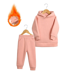 Ensemble de survêtement d'hiver à capuche pour homme, 100 % coton, coupe régulière, coupe-vent personnalisé, deux pièces, idéal pour la gym - Product Image 4