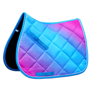 CLOVELIS IMPEX Tapis de selle de saut très vendus en polaire respirant rembourré en polyester pour l'équitation sportive, emballage personnalisé, équestre - Product Image 1