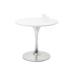 โต๊ะแบบโค้งมนสำหรับห้องนั่งเล่นโต๊ะข้างโลหะโต๊ะข้างกลมสำหรับบ้านโรงแรมร้านอาหารคาเฟ่เฟอร์นิเจอร์โต๊ะทำรังโลหะ - Product Image 6