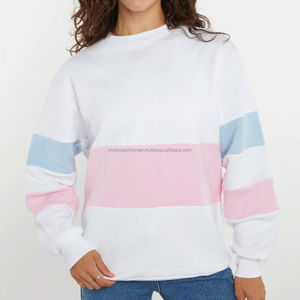 เสื้อสเวตเชิ้ตผู้หญิงจากโรงงานโดยตรงในสหรัฐอเมริกา รับทำโลโก้ ผ้าฝ้ายขนแกะ เสื้อกันหนาวสำหรับฤดูหนาว จำหน่ายส่ง - Product Image 5