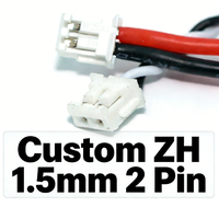 Rangkaian Kabel Profesional 20+ Tahun Pengalaman Pabrik, 2 Pin JST ZH 1.5mm, Performa Tinggi, Dapat Disesuaikan