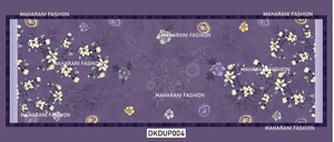 Accesorio de traje tradicional ODHNI Dupatta paquistaní orgánico para vestidos Producto de tela mixta - Product Image 2