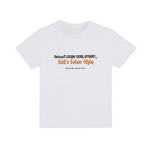 T-Shirt Unisex 210GSM 100% Cotone, Stile Casual Oversize Taglia XS, Design Tinta Unita con Stampa Serigrafica - Product Image 2