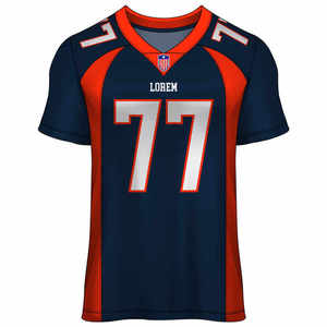 Uniformes personnalisés de football américain Maillots de football américain personnalisés en ensembles Service OEM avec découpe automatisée - Product Image 5