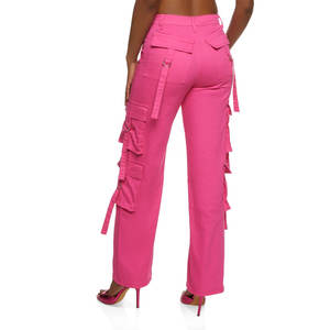 Pantalon Cargo multi-poches surdimensionné d'automne personnalisé/toutes les tailles pantalon Cargo en tissu polyester de meilleure qualité - Product Image 3