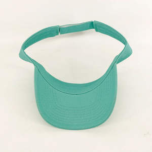 Visera de Algodón Bordada Personalizada con Protección UV, Gorra Vacía para Deportes al Aire Libre y Actividades en la Playa - Product Image 1