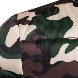 เสื้อแจ็คเก็ตพัฟเฟอร์คุณภาพสูง ผลิตในปากีสถาน สำหรับฤดูหนาว ออกแบบตามสั่ง ขายส่งสำหรับผู้ชาย คอตั้ง โลโก้ด้านหน้า ระบายอากาศได้ดี แห้งเร็ว - Product Image 3