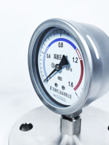 위생 다이어프램 압력계 진공 -1~<span class=keywords><strong>0</strong></span> 바 트라이 클램프 1.5인치 SS316L 식품 제약 위생 마노미터 4인치 액체 - Product Image 4