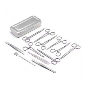 Ensemble d'instruments de chirurgie manuelle de haute qualité, instruments de dissection des tissus de base pour la chirurgie générale, acier inoxydable, certifié CE - Product Image 2