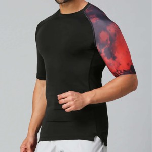 Streetwear Fitness Gym Sports camiseta para hombres algodón camiseta en blanco personalizado liso hombres gimnasio entrenamiento ejercicios camiseta para hombres - Product Image 1