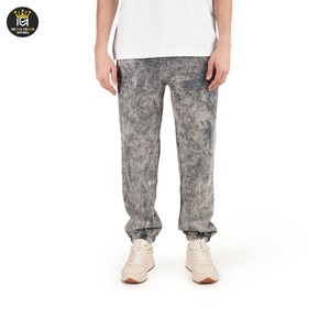 Personnalisable Hommes Lourd Acide Lavage Joggers Respirant & Confortable Toile Gym Porter Tissage Vintage Style - Product Image 1