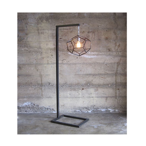 IQBAL COLLECTION Modern Rattan & Metal Floor <b>Lamp</b> LED Warm White Light Customizable Size/Color for Bedroom <b>Study</b> Living Room - Product Image 4