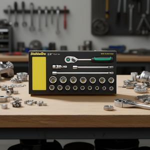 Juego de Llaves de Trinquete Stahlwille de 3/8'' con Accesorios, Calidad Premium - Product Image 3