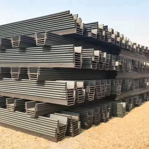 High Quality Type 3 Type 4 Sy295 Sy390 Water Resisting Hot Rolled Steel Sheet Pile