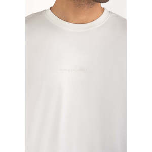เสื้อยืดทรงหลวม ผ้าฝ้ายผสมใยไผ่ 100% รุ่น MN-TS-SS25-036 น้ำหนัก 180 กรัม ผ้าไหมน้ำแข็ง ย้อมสีพื้น น้ำหนักเบา ลายพิมพ์ 3 มิติ - Product Image 5