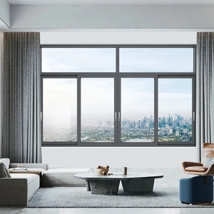 Ventana corredera de aluminio con vidrio laminado-Alta calidad personalizable, precio de fábrica energéticamente eficiente insonorizada - Product Image 5