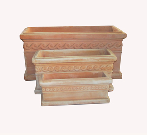 Pot de fleurs en céramique de terre cuite naturelle de haute qualité, style vintage, pour jardin et intérieur, best-seller - Product Image 2