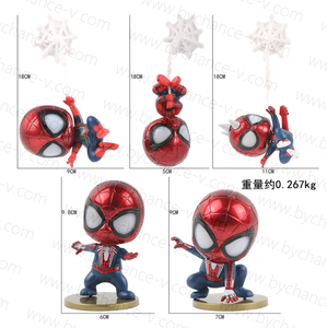 Popular película de EE. UU. héroe tendencia juguete SpiderMan figura juguete para máquina Gashapon cápsula juguetes relleno y superhéroe Fans coleccionable - Product Image 2