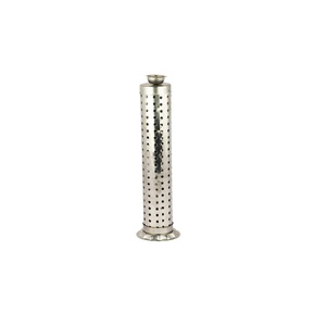 Soporte Agarbatti de acero inoxidable para soporte de palo de incienso Puja con recogedor de cenizas - Product Image 1