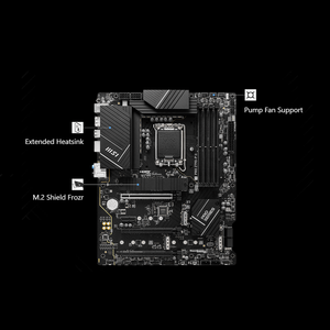 Carte mère de jeu <span class=keywords><strong>MSI</strong></span> PRO Z790-P II Z790 256 Go DDR5 <span class=keywords><strong>PC</strong></span> LGA 1700 pour Intel DDR5 - Product Image 3