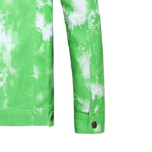 Nouvelle veste en jean rembourrée en peau de conception personnalisée OEM 2025 pour hommes avec fermetures à boutons surdimensionnées et vestes à manches longues - Product Image 6