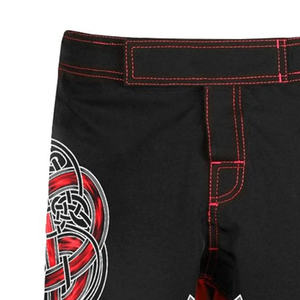 Short MMA imprimé par sublimation personnalisée de qualité supérieure pour hommes Braguette d'impression par sublimation avec fermeture velcro Short MMA extensible en vente - Product Image 3
