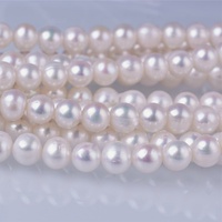 Perles de perles d'eau douce naturelles de qualité 3A pour la fabrication de bijoux en vrac pour collier et boucles d'oreilles
