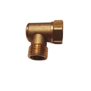 Raccord pivotant courbé 1/2 M H en laiton durable - Référence 440083 - Product Image 1