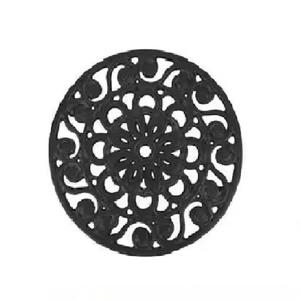 ขาตั้งสามขาอลูมิเนียมทรงกลมดีไซน์ใหม่สำหรับโต๊ะอาหารและหม้อร้อนความร้อนเคลือบสีดำดีไซน์คลาสสิก - Product Image 2