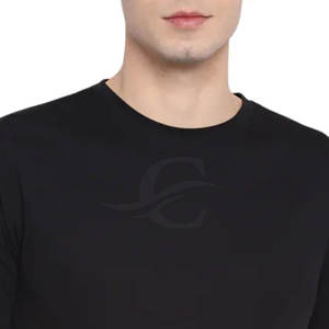 Mejor precio directo al por mayor Pakistán fabricante hombres algodón camiseta Color sólido último diseño tejido de punto peso 220 gramos - Product Image 4