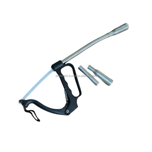 Pistola de Administración de Medicamentos para Ganado Profesional, Aplicador de Bolas de Acero Inoxidable, Herramienta de Administración de Píldoras para Clínica Veterinaria de Animales de Granja POR DEBONAIRII - Product Image 4