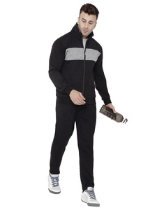 Ensembles de jogging d'entraînement pour hommes personnalisés en gros Pantalon et veste imprimés avec logo Chemise de type sportswear - Product Image 3