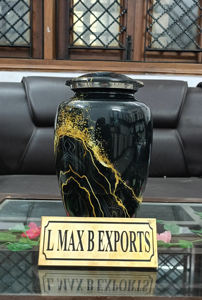 Elegance Look Urnas de cremación para adultos para cenizas humanas Urnas de metal Precio al por mayor - Product Image 5