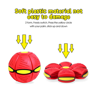 En çok satan Pet oyuncak uçan top interaktif uçan daire köpek oyuncak taşınabilir Pet oyuncak uçan daire topu - Product Image 4