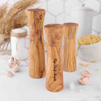 Ensemble moulin à sel et poivre manuel en bois écologique Premium ArtisRaw, outils à épices, lavage à la main uniquement, modèle JC020