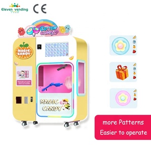 Máquina de Algodón de Azúcar de Autoservicio 24H, Máquina Comercial Automática para Hacer Algodón de Azúcar, Exterior Personalizable, Opciones de Pago sin Efectivo - Product Image 5