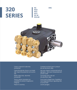 160바 14LPM 고압 Annovi Reverberi 삼원 플런저 펌프 RC14.16 - Product Image 2