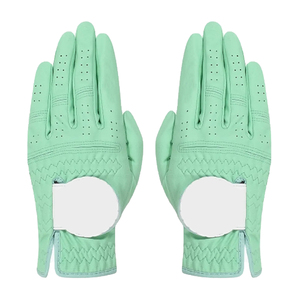 Cabretta ถุงมือกอล์ฟหนังสีขาวบุนวมนิ้วหัวแม่มือนุ่มสบายรู้สึกสำหรับนักกอล์ฟทุกคนด้ามจับกอล์ฟหนังกันลื่น - Product Image 5